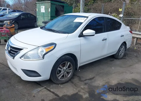 2016 Nissan Versa 1.6 Sv из США, поврежденный, VIN 3N1CN7AP9GL891750